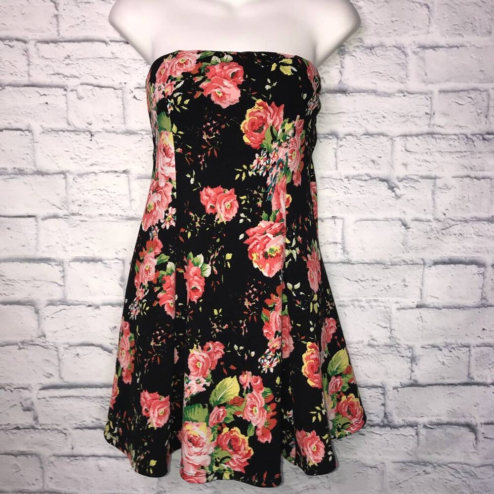 Better Be Pink Floral Girl Tube Dress